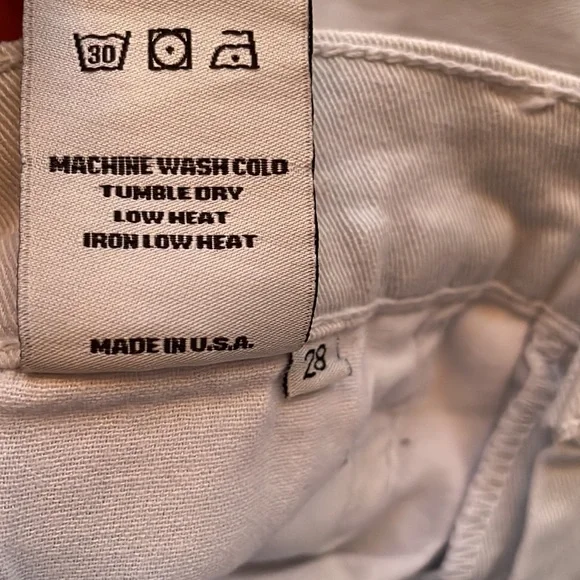 Rebecca Minkoff sunset flare midrise Jean in baby blue with distressed knee - Picture 5 of 11